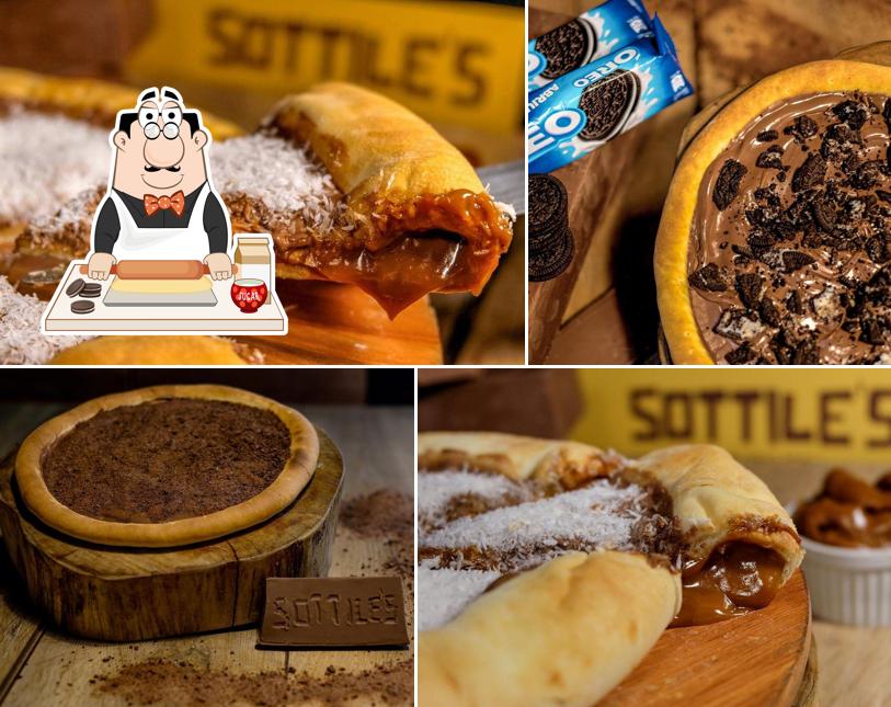 Sottile's Pizzaria Alto da Serra provê uma variedade de pratos doces