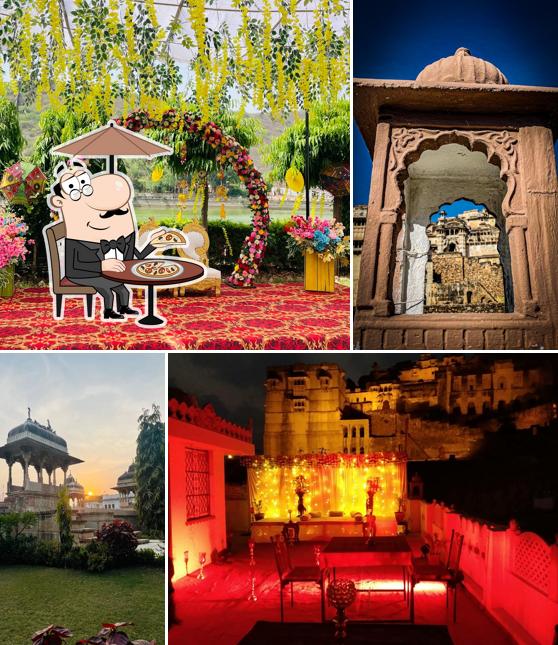 You can get some fresh air at the outside area of The Castle View Homestay