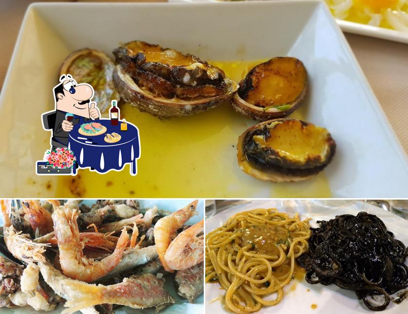 Scegli tra i molti piatti di mare offerti a Trattoria da Federico