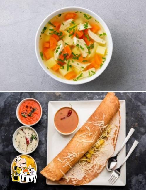 Food at te amo café