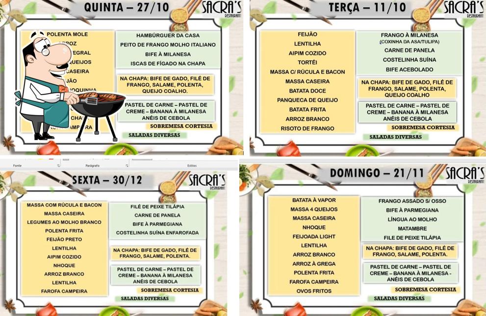 Sacra's Grill Restaurante