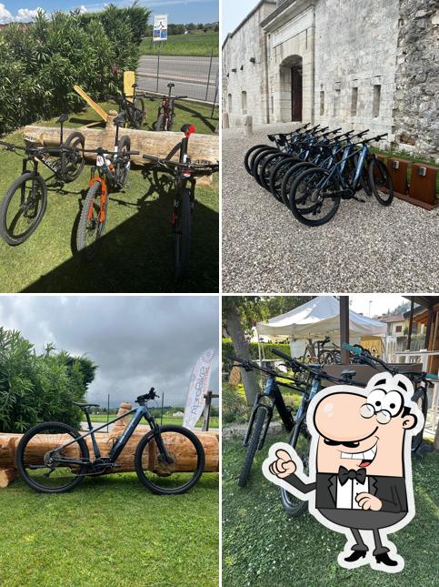 La parte esterna è una caratteristica importante di APRE BIKE