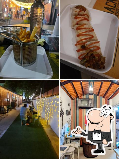Among various things one can find interior and food at 11 to 11 Flashback