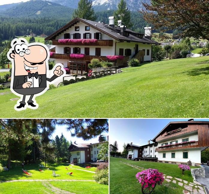 L'area esterna è una caratteristica importante di Hotel Menardi