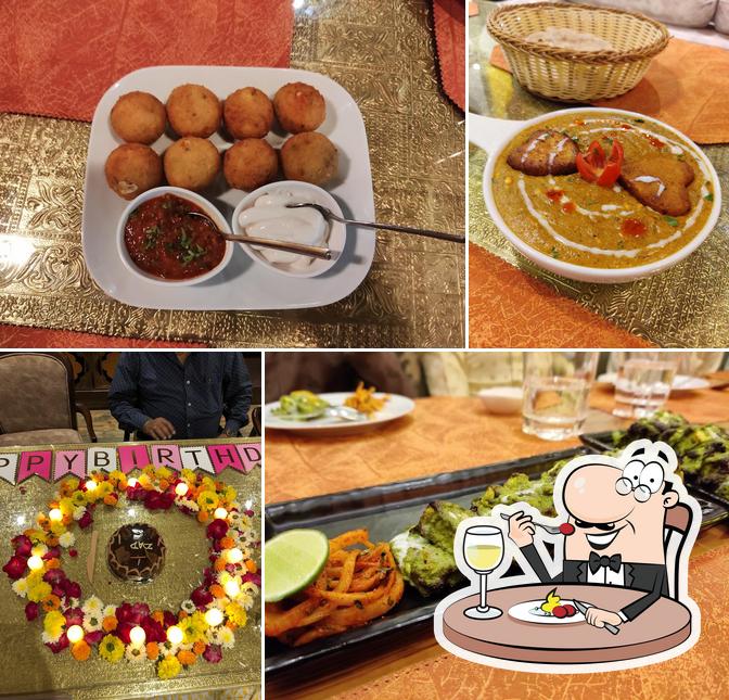 Food at The Royal Maharaja Palace