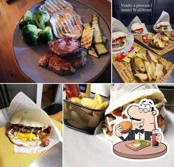 Prova un hamburger a Bistrot Pizzeria Garage 51