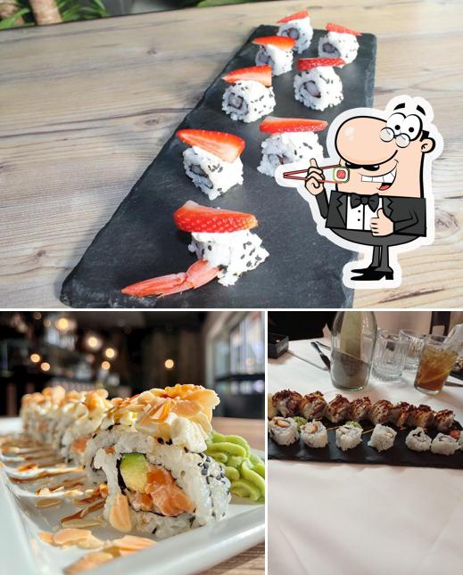 Ordina le diverse opzioni di sushi