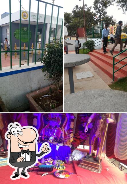 This is the image displaying exterior and interior at Indira Canteen - Majestic (Near Kempegowda Metro station)