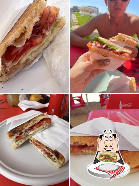 Club sandwich al Kiosko del Mar