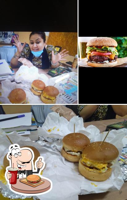 Try out a burger at Mamu food services