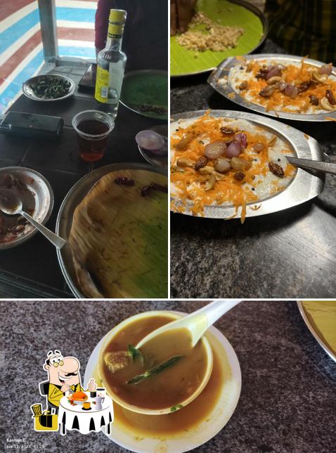Meals at Nandavanam (Mass Punjabi Dhaba)