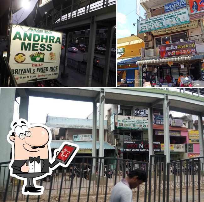 Check out how Sri Annapoorna Andhra Mess & Catering services looks outside