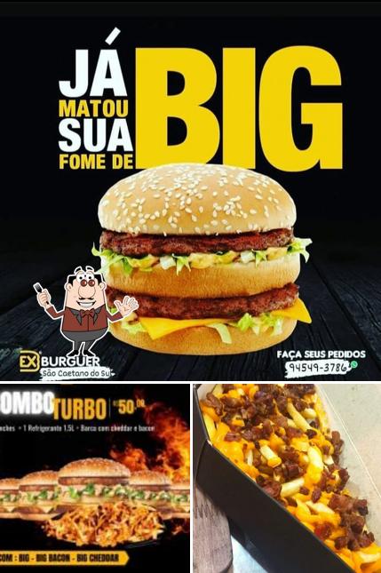 Food at The Ex Burger