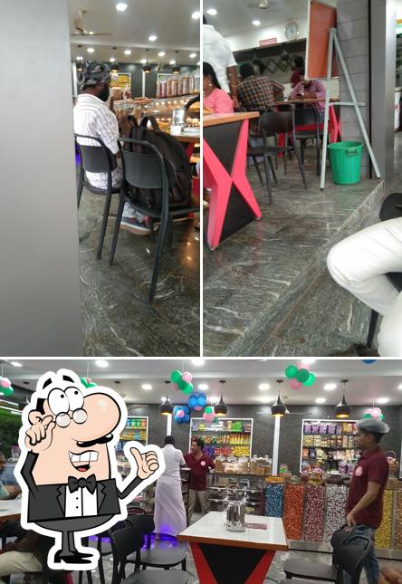 The interior of VANDHANAM BAKERY