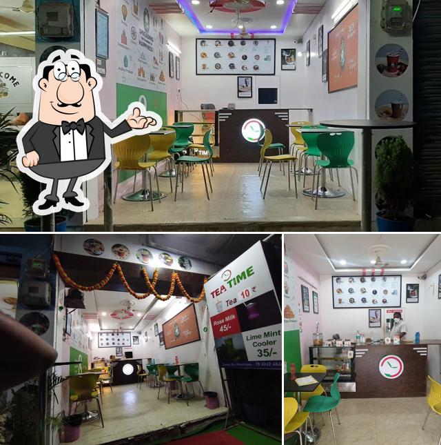 The interior of TEA TIME
