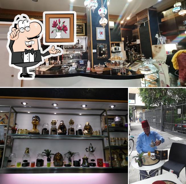 Siediti a un tavolo di Caffè La Sfinge