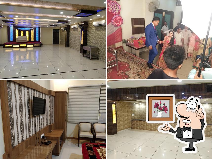 The interior of Laziz Hotel & Restaurant
