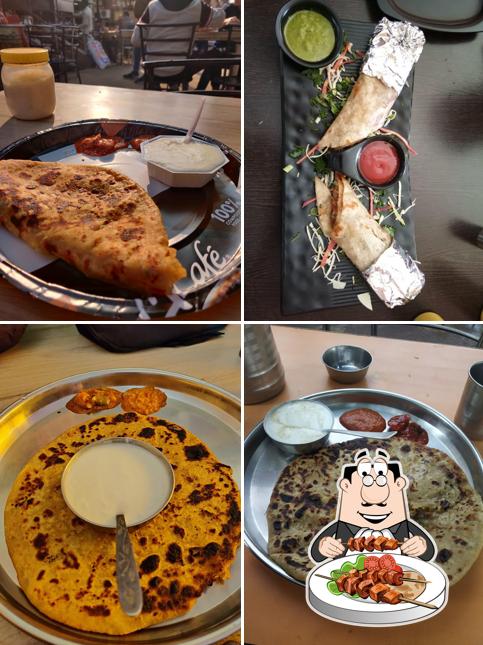 Food at Mama's Parantha