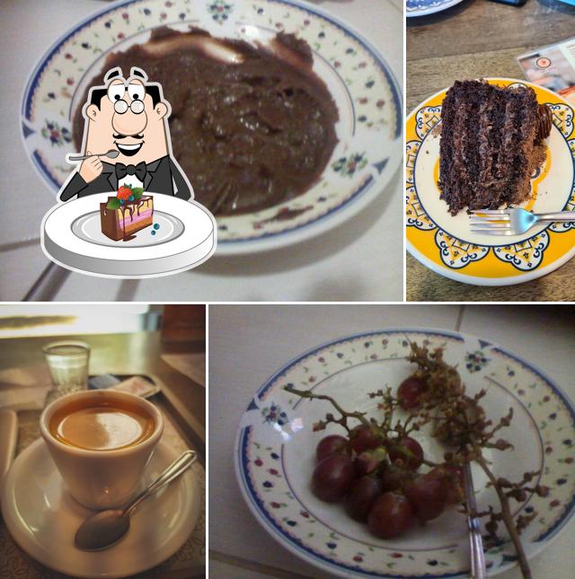 Bolo de chocolate em Doceria Tea Time