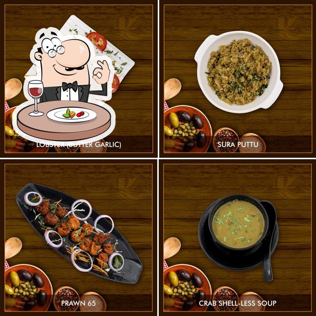 Meals at Kallorum Seafoods Restaurant