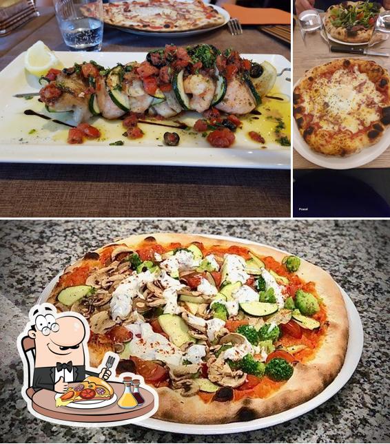 Choisissez différents types de pizzas