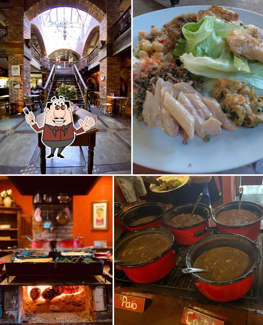 Platos en Lá em Casa Restaurante