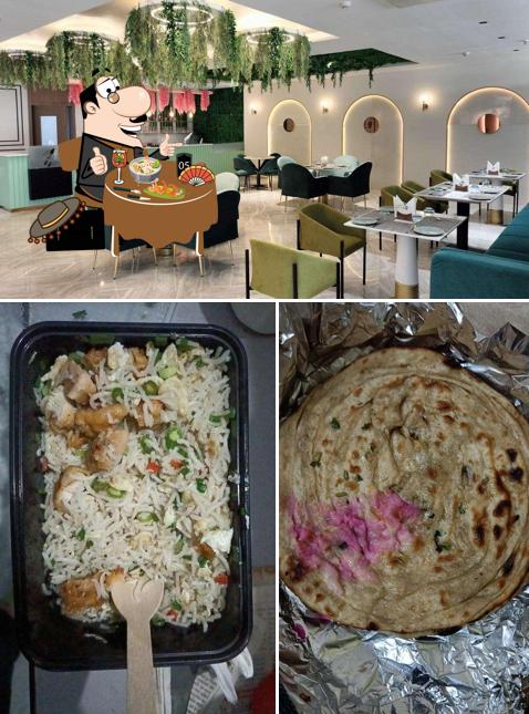 The restaurant's food and interior