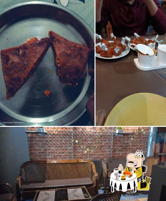 The restaurant's food and interior