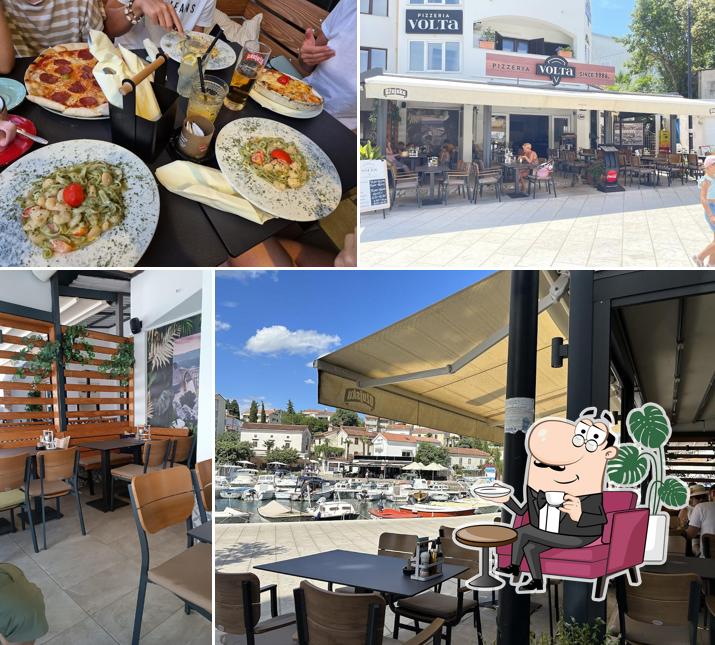 Dai un'occhiata agli interni di Pizzeria Volta