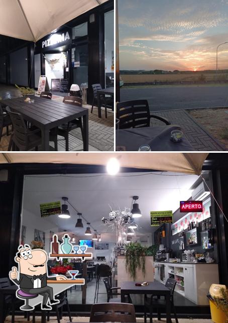Gli interni di Bar Trattoria e Pizzeria La Fila