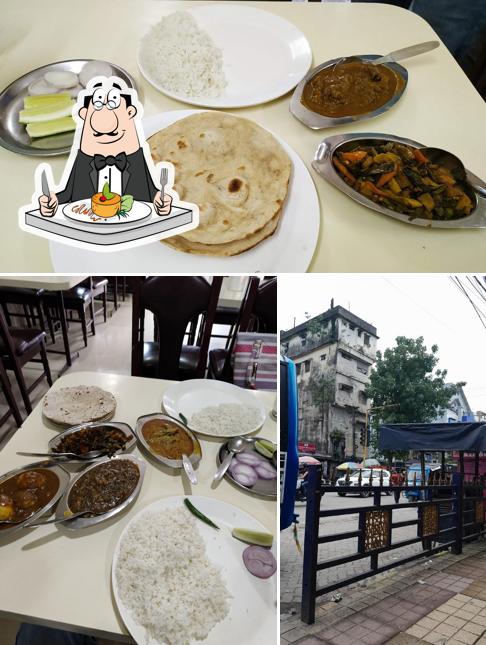 Hotel sagar is distinguished by food and exterior