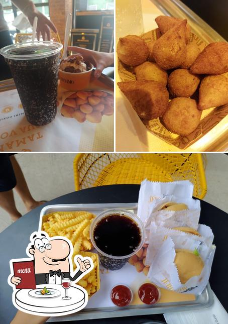 Platos en Madero & Jeronimo Burger Washington Luis