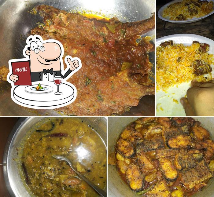 Food at Penguin Hindu Hotel