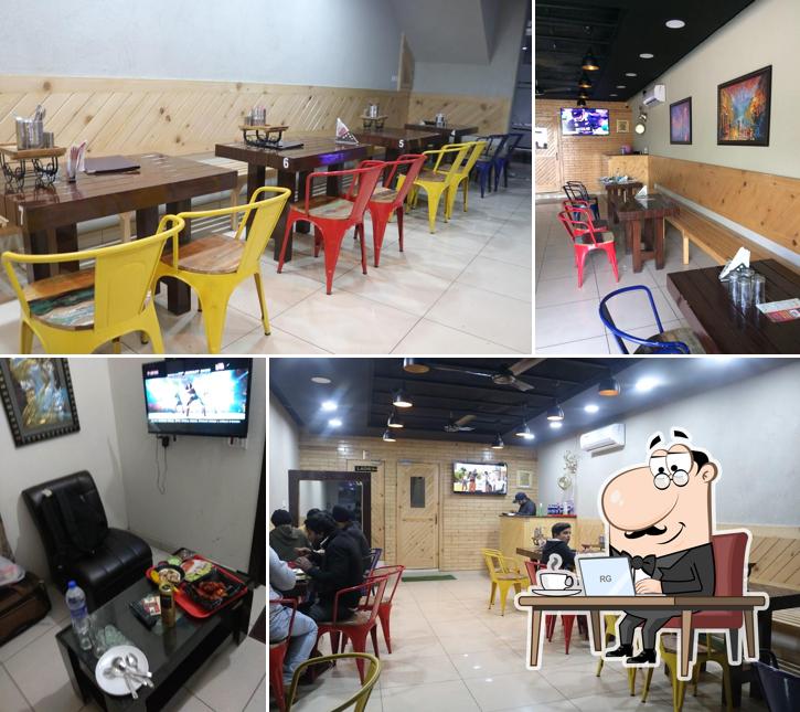 The interior of Peshawari chicken corner
