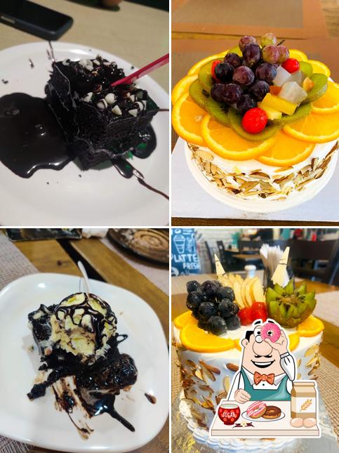 Sugar cube Bakery and restaurant provides a range of sweet dishes