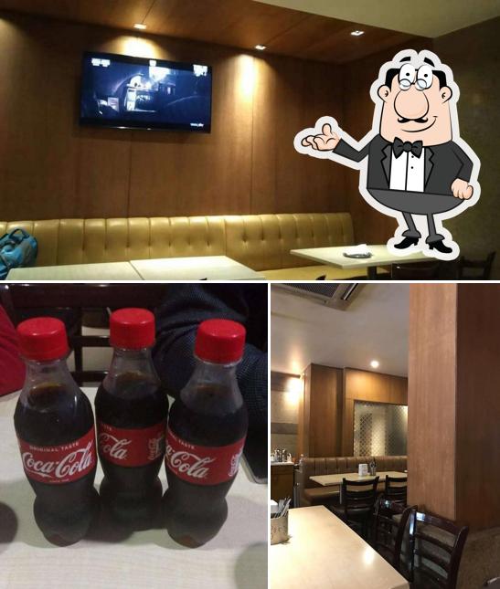 Among various things one can find interior and beer at Sagar Ratna