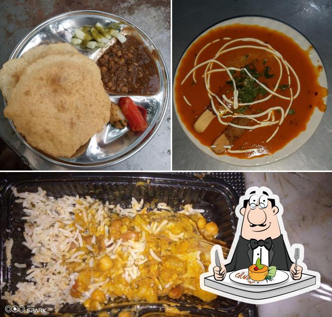 Food at Sharma Dhaba