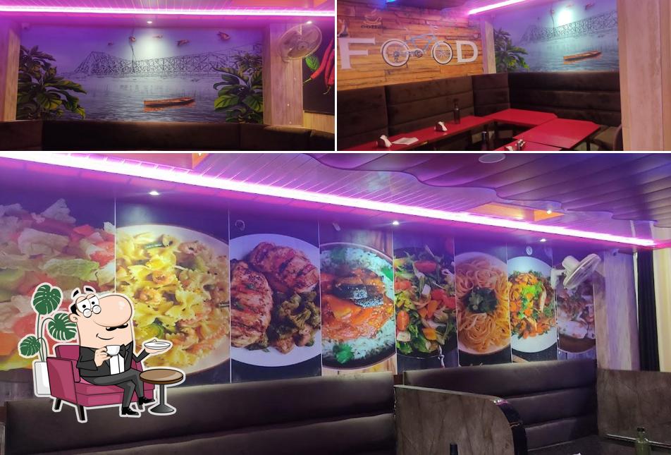 The interior of Shri Panchvati Restaurant