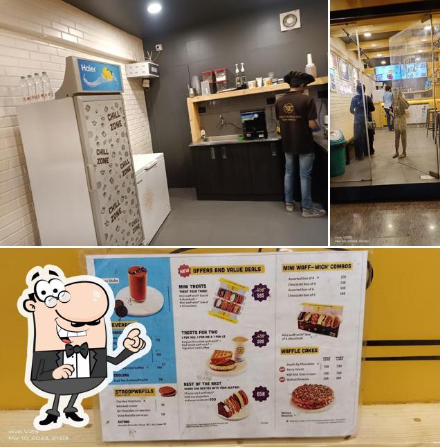 The interior of The Belgian Waffle Co