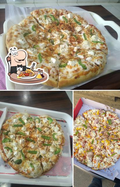 Pick pizza at The Red Fort Restaurant