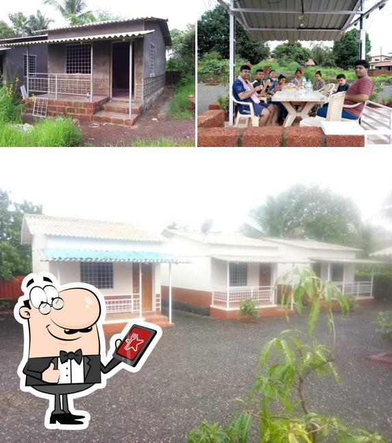 Enjoy the view at the outside area of Mandavkaranche Hotel Angan