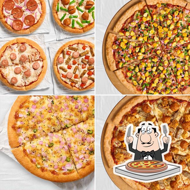 At Pizza Hut Nongmensong, Shillong, you can enjoy pizza
