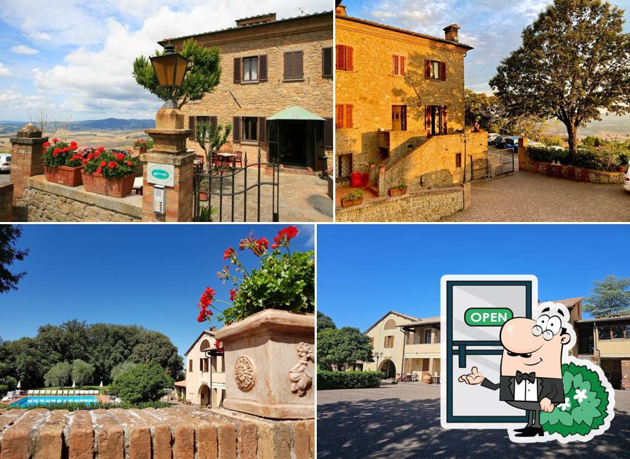Goditi la vista dall'area esterna di Albergo Ristorante Villa Nencini