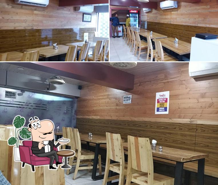 The interior of Emporium Family Restaurant