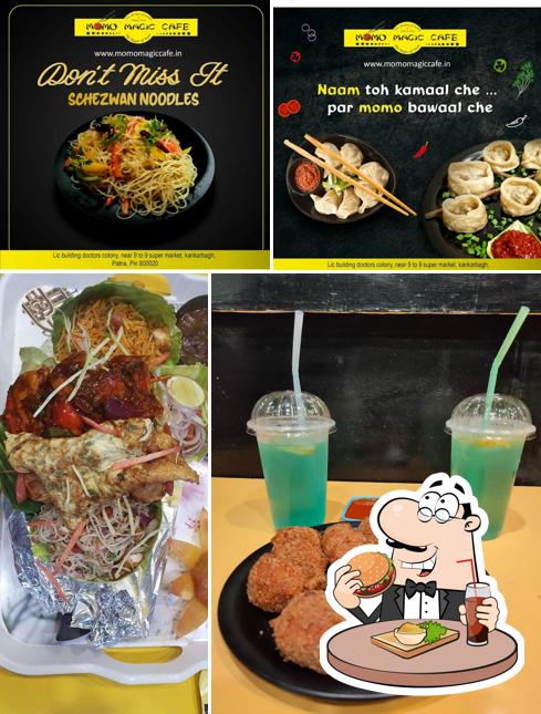 MOMO MAGIC CAFE’s burgers will cater to satisfy different tastes