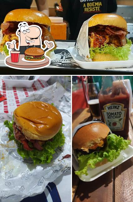 Delicie-se com um hambúrguer no Old Sailor Burger
