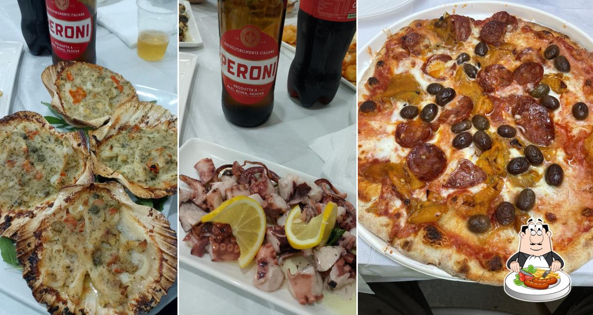 Cibo al Pizzeria San Giorgio. Gastronomia..D'asporto. Aperti a pranzo