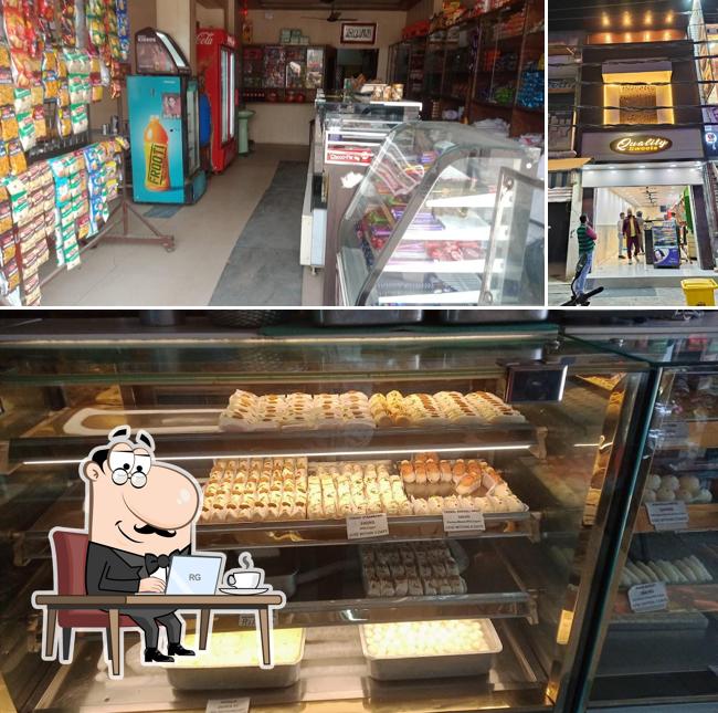 Check out how Quality Sweets looks inside