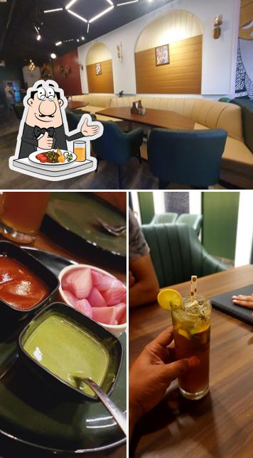Take a look at the picture depicting food and interior at Radiance Cafe & Restaurant