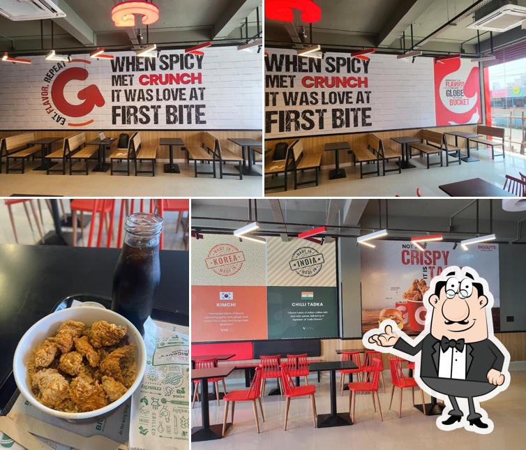 The interior of Bigguys Wings & More